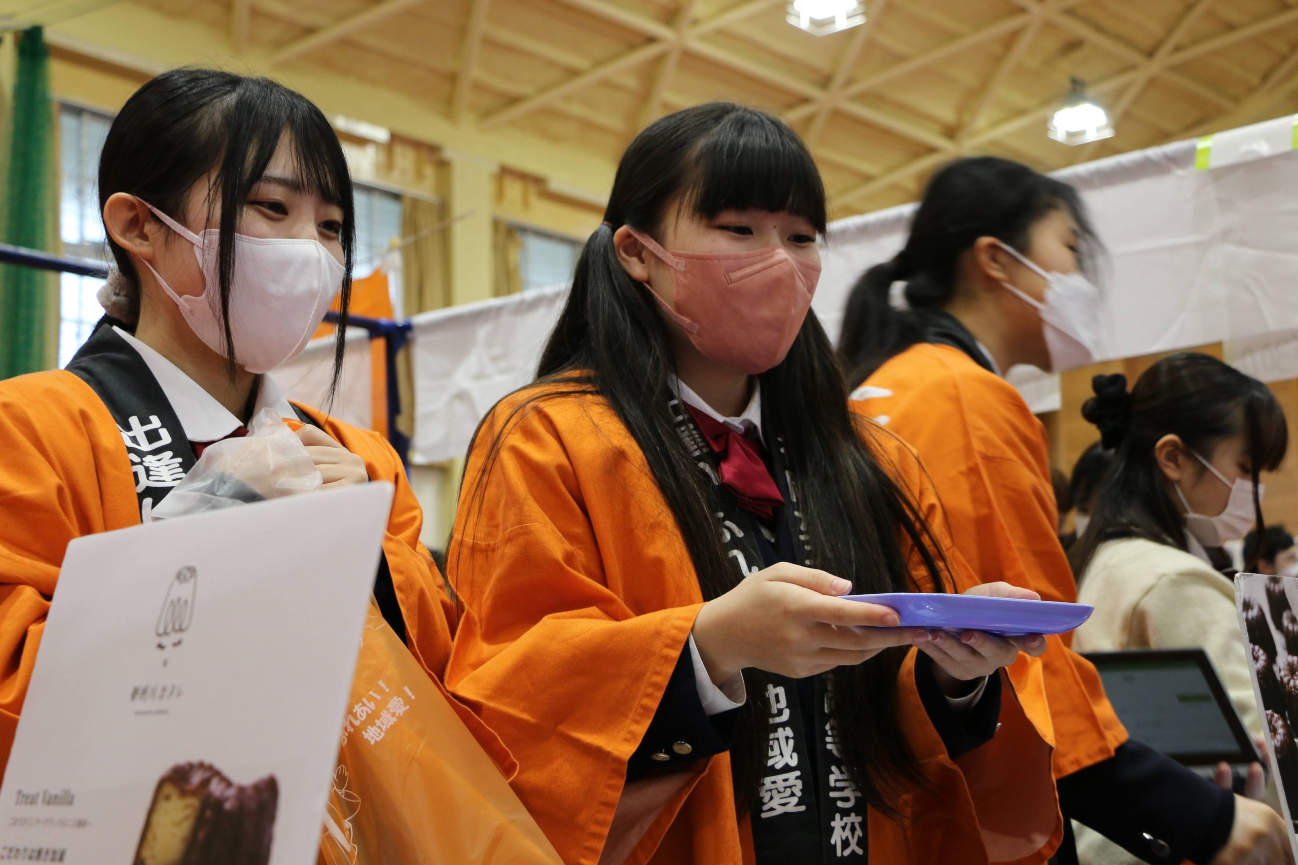 女子商マルシェ2日目 福岡女子商業高等学校