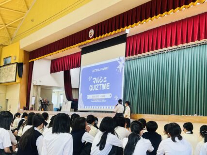 女子商の後期が始まりました!