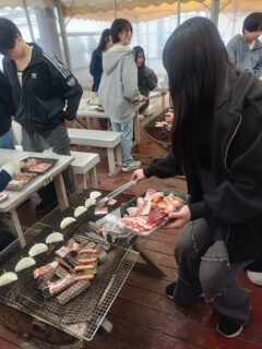 2年生遠足inざうおBBQガーデン