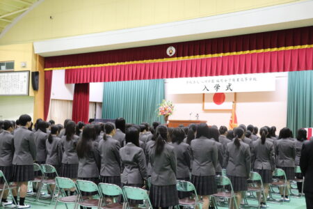 令和8年度 第66回 入学式