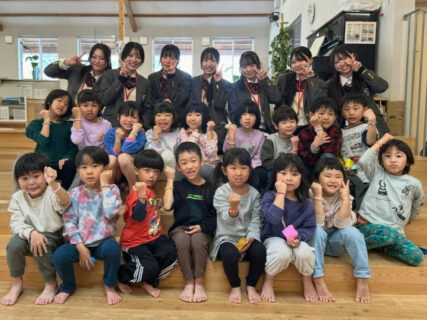 生徒企画「こども園ワークショップ」を実施しました
